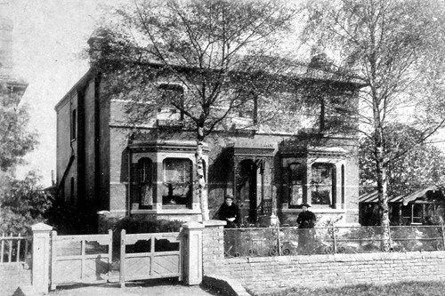 The private house that became the Butterfield Hospital
