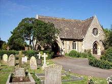 The cemetery chapel
