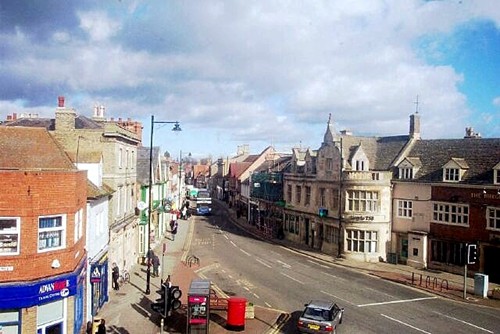 The town centre today