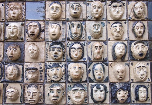 Mask sculptures