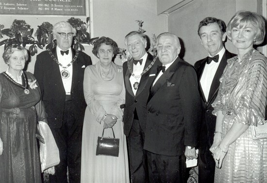 Civic dinner in 1984