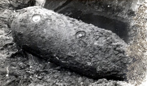 The unexploded bomb