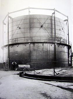 Gasometer in 1908