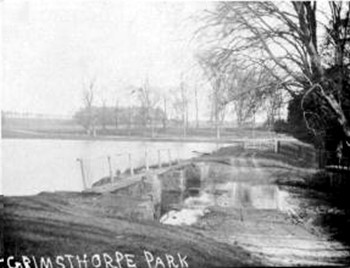 The lake at Grimsthorpe