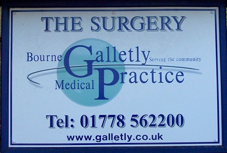 Galletly practice sign