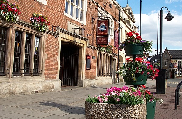 Town centre floral displays