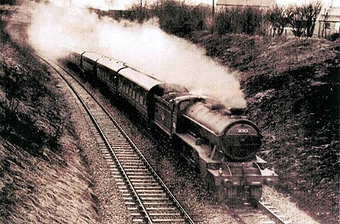 Emerging from Toft tunnel