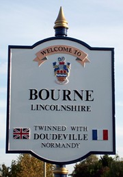 New town sign