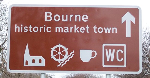 Tourist sign