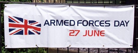 Street banner for June 2009