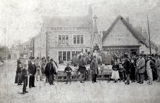 Market day in 1871