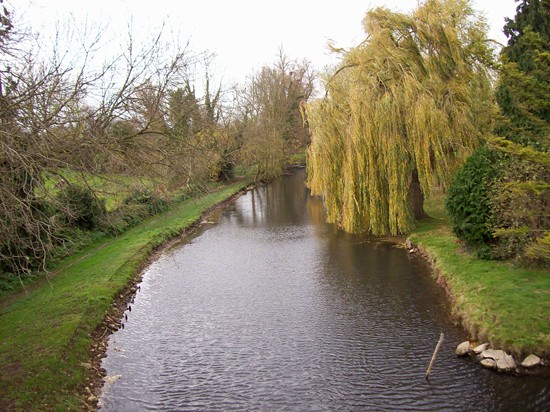 From the rear of Baldock's Mill