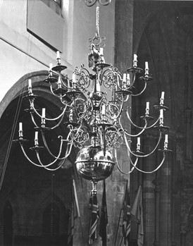 The chandelier