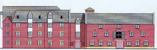 Architect's elevation impression