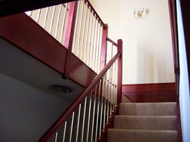Rear staircase