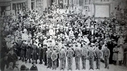 Workhouse children circa 1900