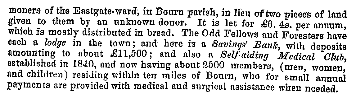 Bourne in 1856