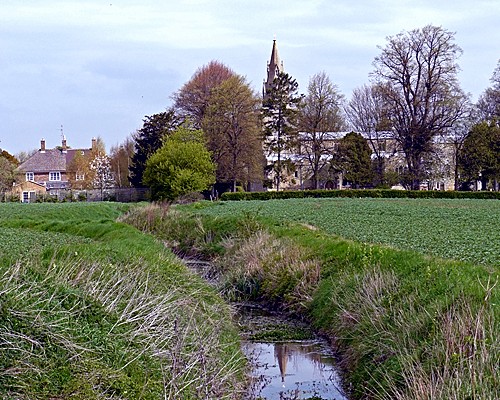 Thurlby church from the south