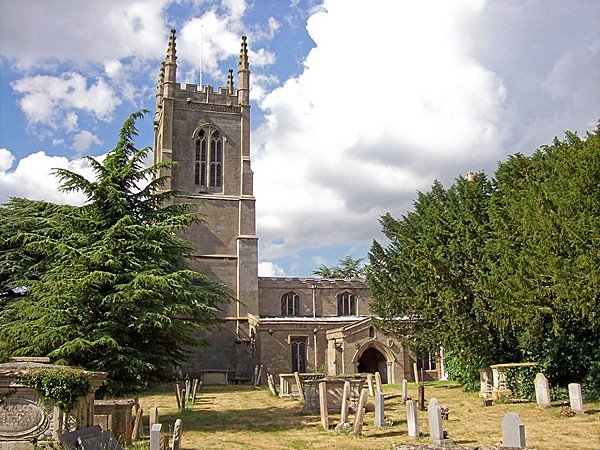 The parish church at Edenham