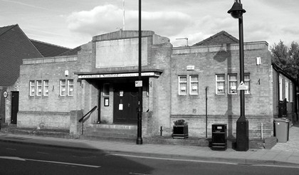 The old National School photographed by Rex Needle