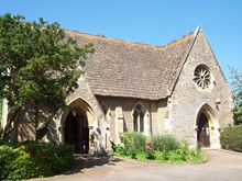 The cemetery chapel