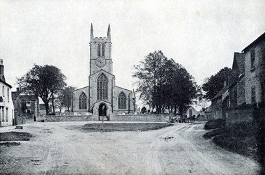 The church and village in past times