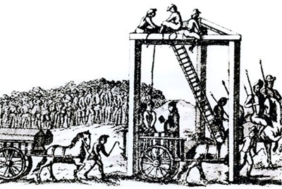 The Tyburn gallows