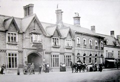 The Angel Hotel in 1890