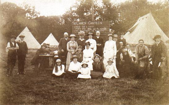 Canteen for flax workers