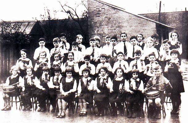 Abbey Primary school pupils 1938.