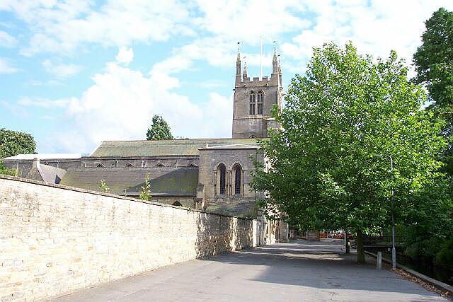 The Abbey Church from Church Walk