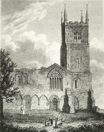 The Abbey Church in 1809