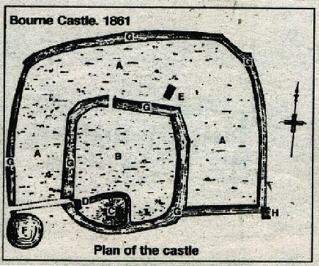 Castle plan of 1861