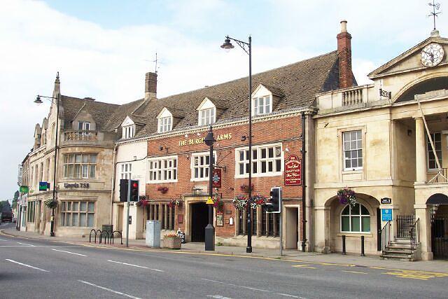 Bourne town centre - July 2003