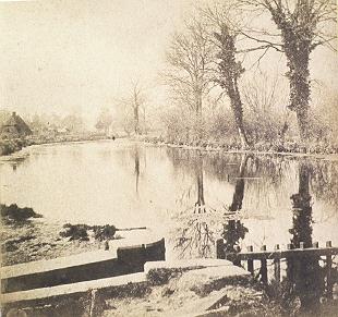 The mill pond at Notley's Mill