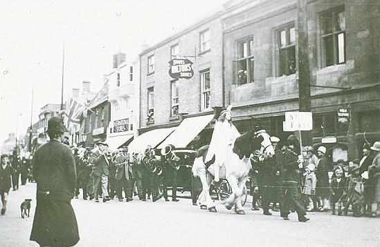 Hospital rag day in 1929