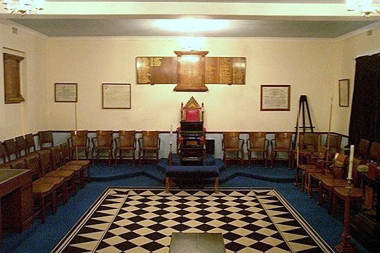 The lodge room