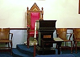 Inside the lodge