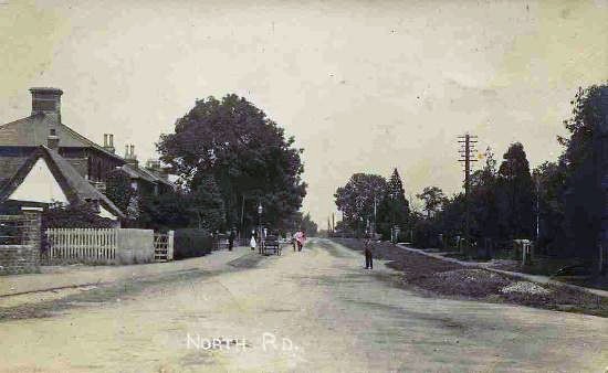 North Road in the early 20th century