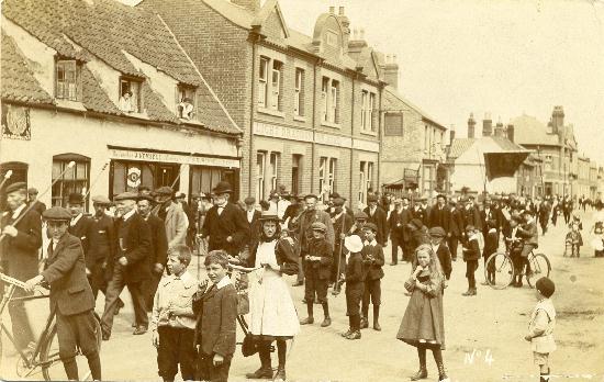 Parade in 1880