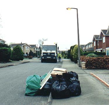 Refuse collection underway