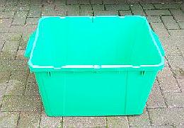 Green recycling container for Bourne