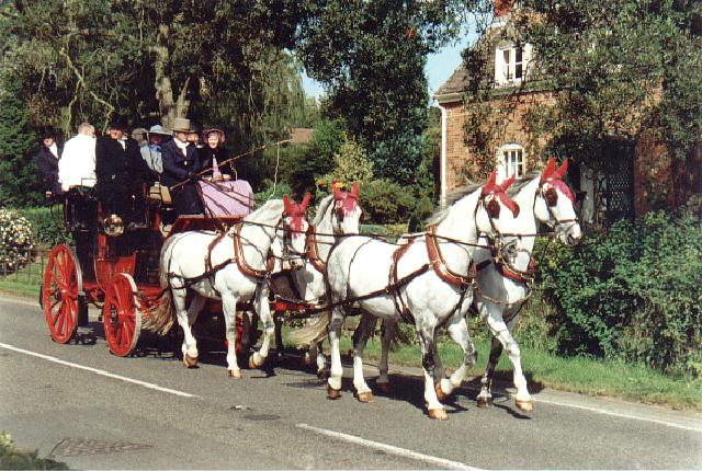 The Gay Gordon stagecoach