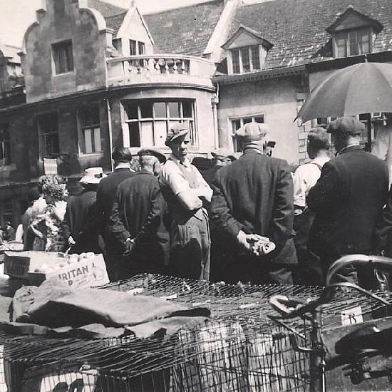 Market Day in 1946