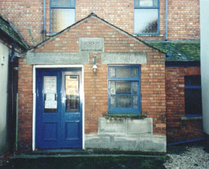 Schoolroom entrance at the United Reformed Church