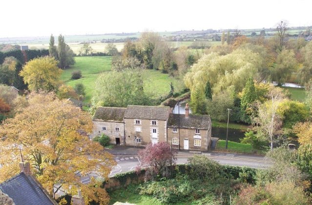 Baldock's Mill from the church tower