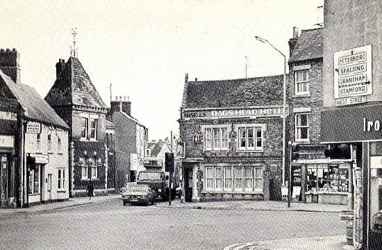 Town centre in 1973