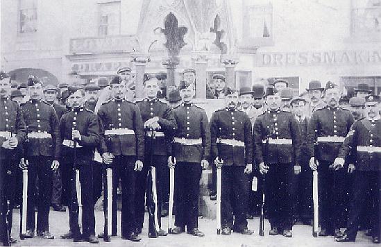 Bourne Volunteers circa 1880