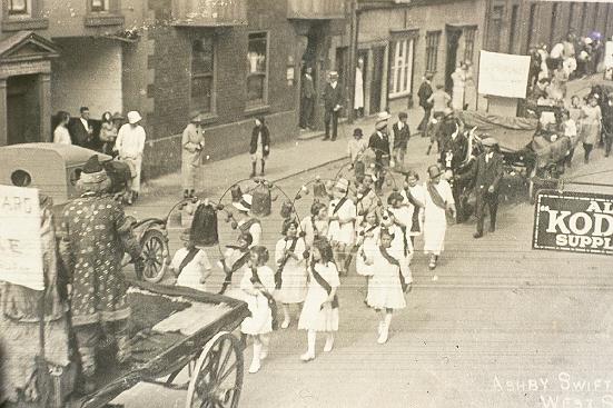 Charity parade from 1925