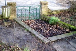 Memorial garden today